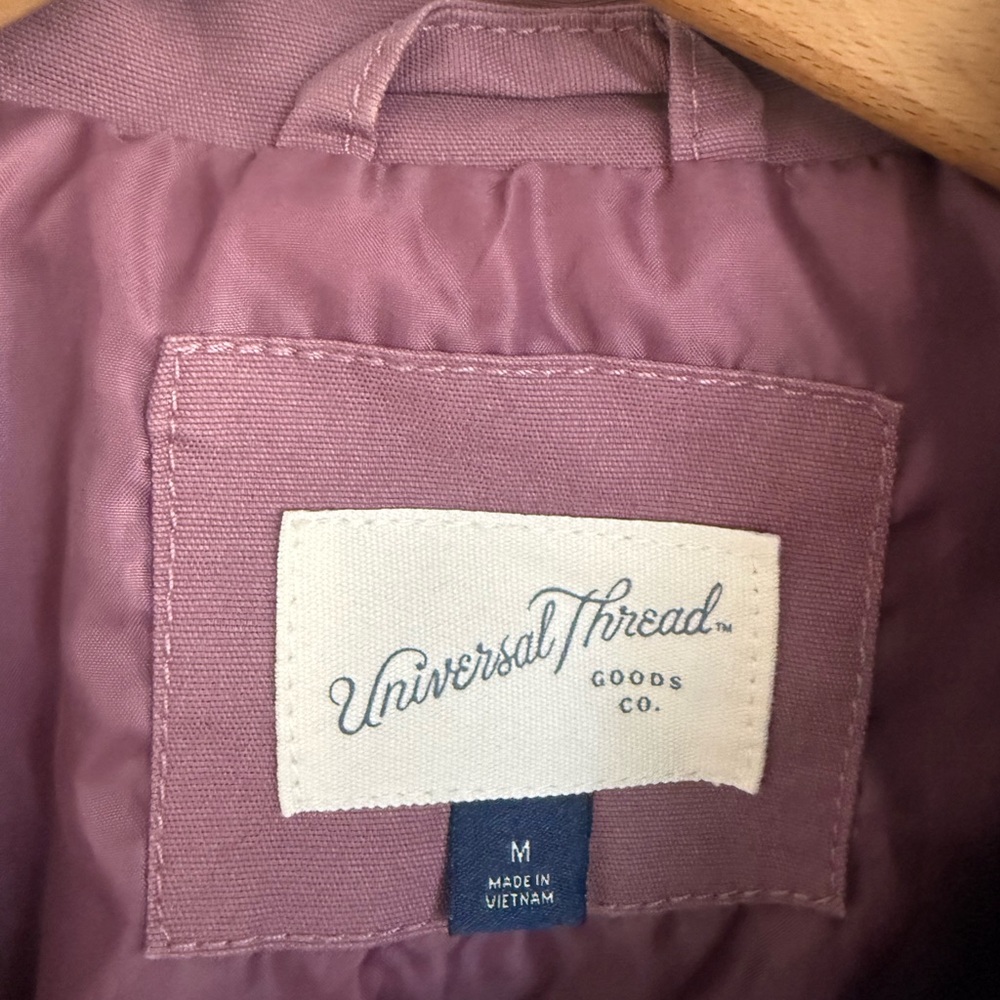 Purple Jacket Size M utility spring jacket - Picture 2 of 4